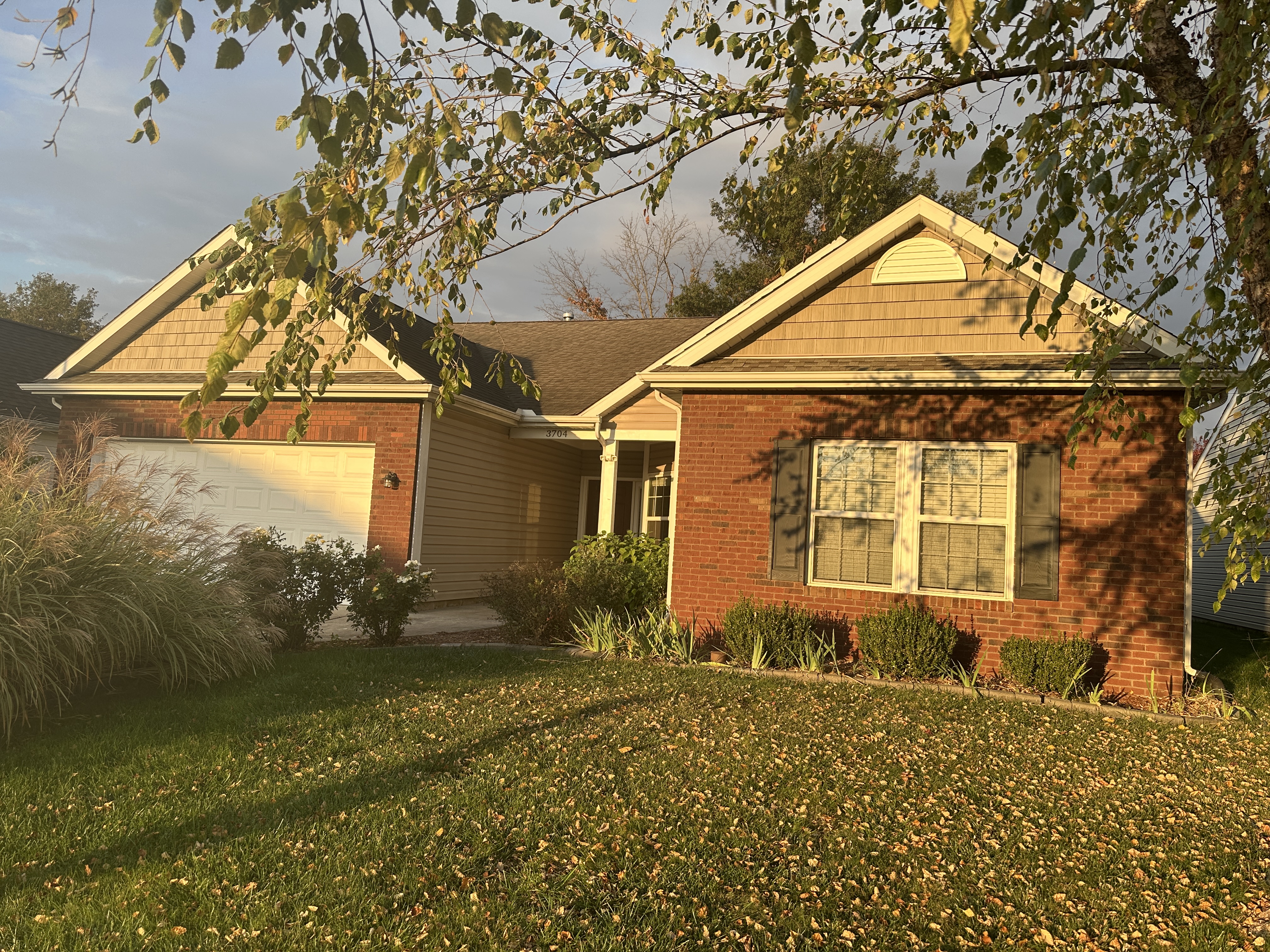 A photo of the house