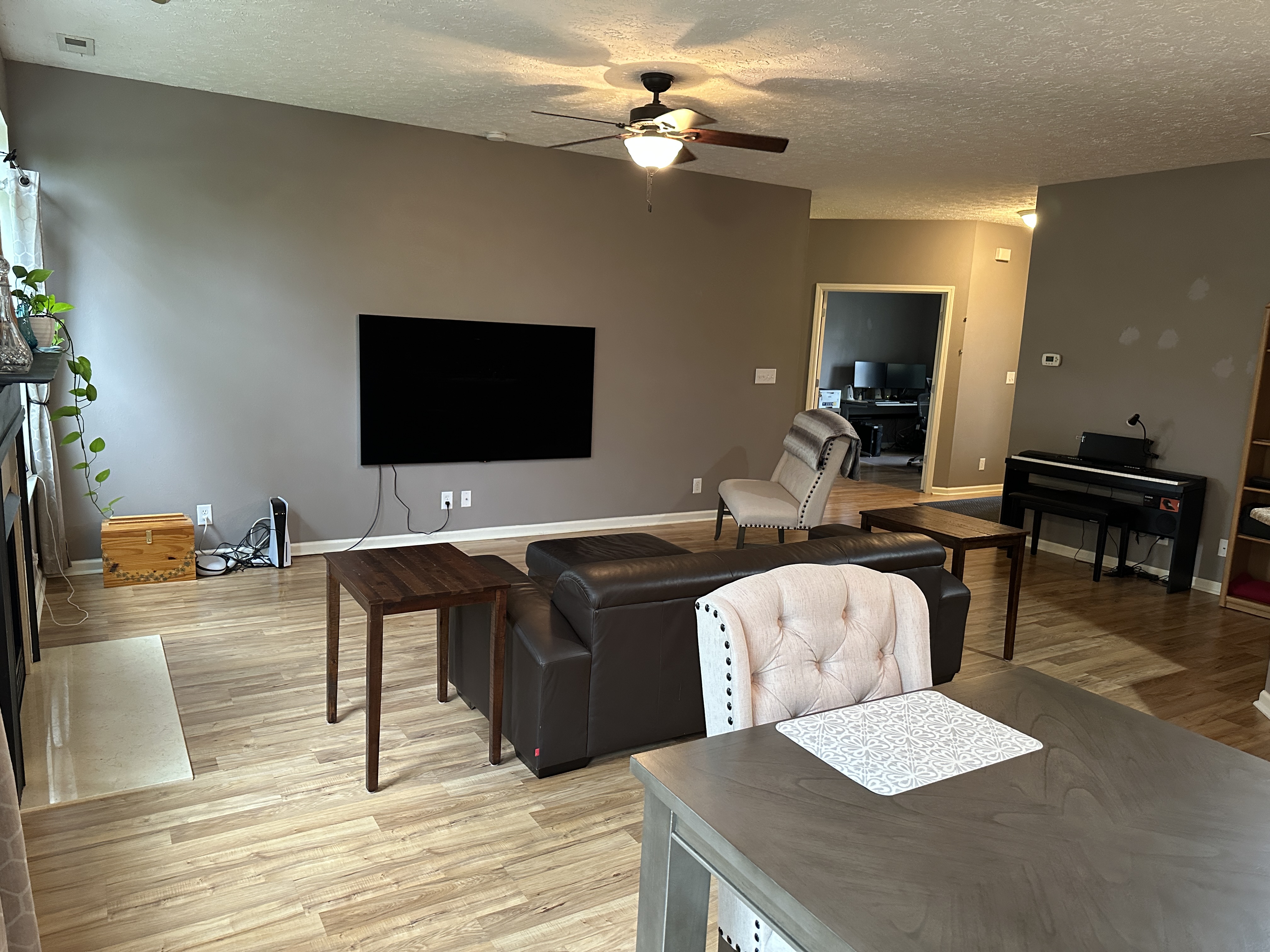 A photo of the house