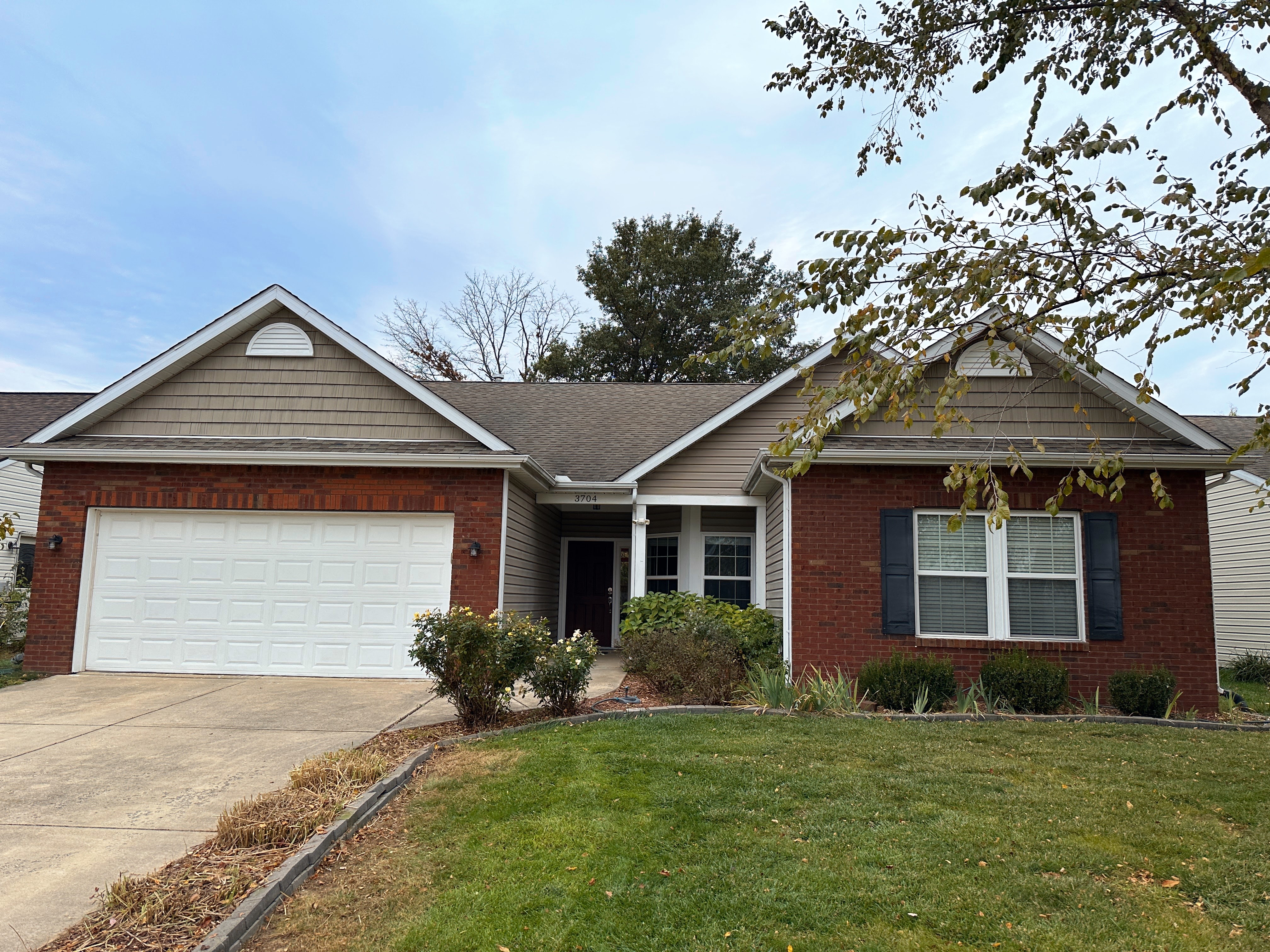 A photo of the house